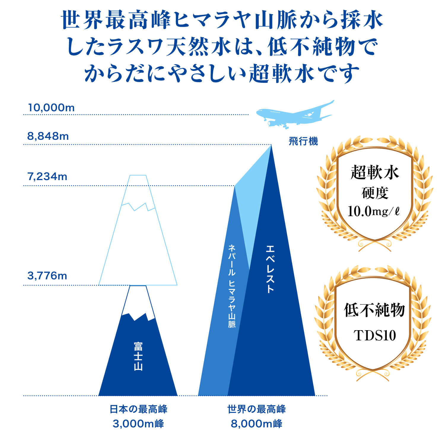 【定期40％オフ】ラスワ天然水 500ml 1ケース（30本入）