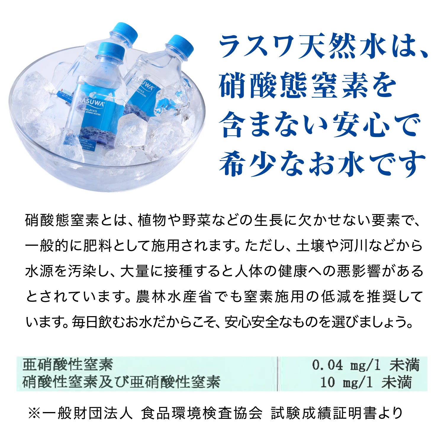 【定期40％オフ】ラスワ天然水 500ml 1ケース（30本入）